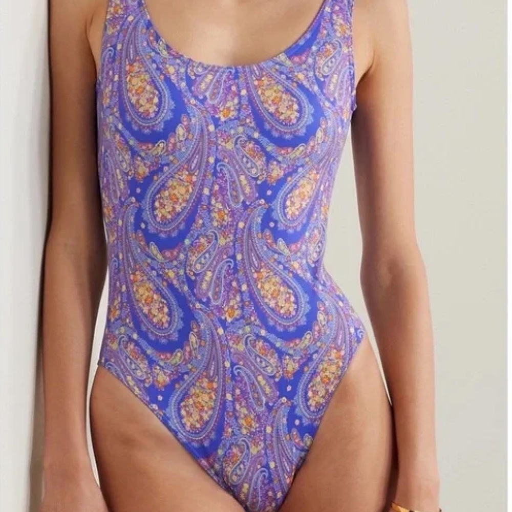ETRO Paisley One Piece Swimsuit 2
